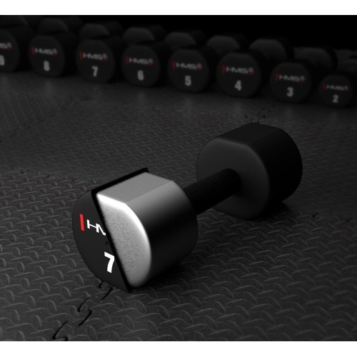 HPT POLYURETHANE DUMBBELLS TPU HMS - 2 x 7 kg