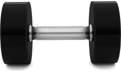 HPC POLYURETHANE DUMBBELL CPU HMS - 12.5kg