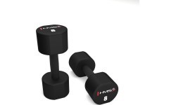 HPT POLYURETHANE DUMBBELLS TPU HMS - 2 x 8 kg