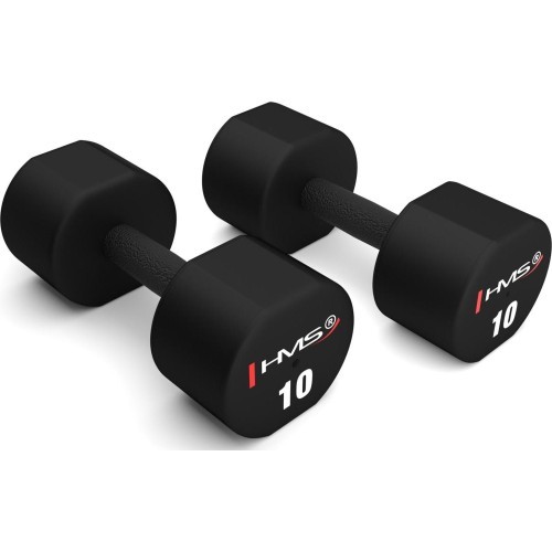 HPT POLYURETHANE DUMBBELLS TPU HMS - 2x10kg