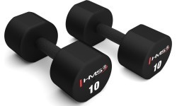 Poliuretāna TPU hanteles HPT HMS - 2x10kg