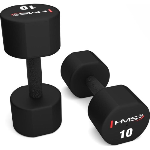 Poliuretāna TPU hanteles HPT HMS - 2x10kg