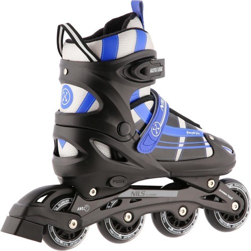 NH18366A 2IN1 IN-LINE SKATES/HOCKEY ICE SKATES - White/Pink