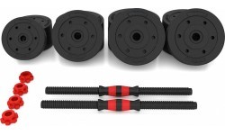 SGP15 COMPOSITE BARBELL AND DUMBBELLS SET HMS - 40 kg
