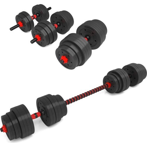 SGP15 COMPOSITE BARBELL AND DUMBBELLS SET HMS - 40 kg