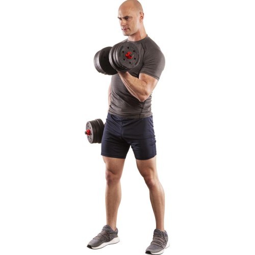SGP15 COMPOSITE BARBELL AND DUMBBELLS SET HMS - 40 kg
