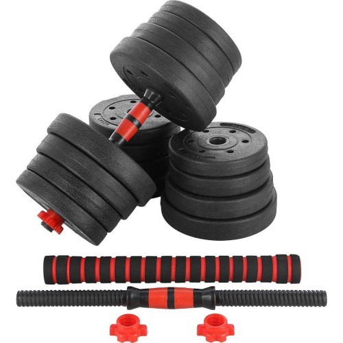 SGP15 COMPOSITE BARBELL AND DUMBBELLS SET HMS - 30 kg