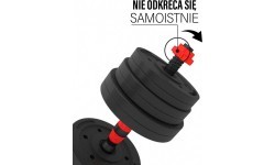 SGP15 kompozīta stieņa un hanteļu komplekts HMS - 30 kg
