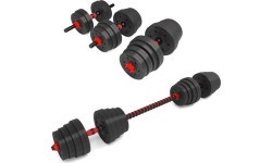 SGP15 COMPOSITE BARBELL AND DUMBBELLS SET HMS - 30 kg