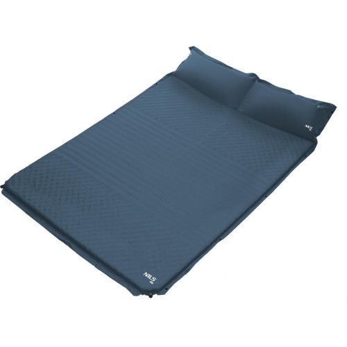 NC4060 ANTHRACITE SELF INFLATING DOUBLE MAT WITH CUSHION NILS CAMP