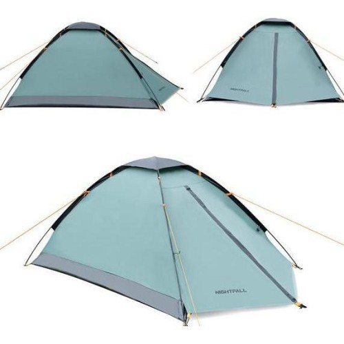 NC6033 CAMPING TENT GREEN NIGHTFALL NILS CAMP