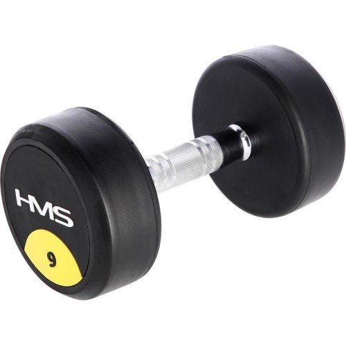 HG PRO RUBBER DUMBBELL HMS - 9 kg