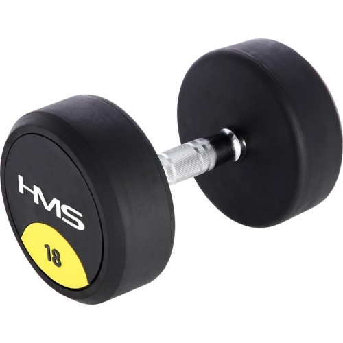 Gumijota hantele HG PRO HMS - 18 kg