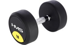 Gumijota hantele HG PRO HMS - 18 kg
