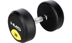 Обрезиненная гантель HG PRO HMS - 20 кг
