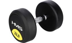 HG PRO RUBBER DUMBBELL HMS - 22.5 kg