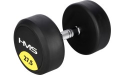 HG PRO RUBBER DUMBBELL HMS - 27.5 kg