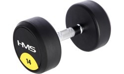 Gumijota hantele HG PRO HMS - 14 kg