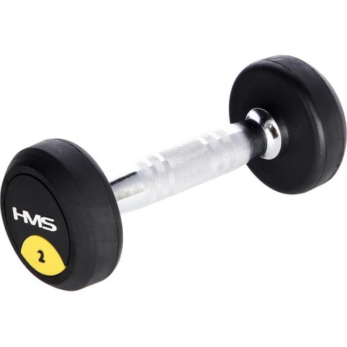 HG PRO RUBBER DUMBBELL HMS - 2 kg