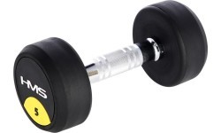 HG PRO RUBBER DUMBBELL HMS - 5kg