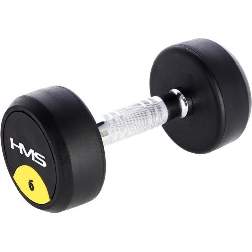 HG PRO RUBBER DUMBBELL HMS - 6 kg
