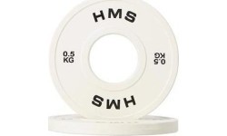 Olimpiskais bumper svaru disks CBRS05 HMS - 2x0.5kg