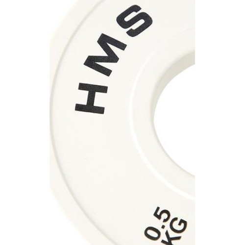 Olimpiskais bumper svaru disks CBRS05 HMS - 2x0.5kg