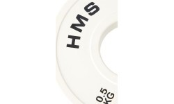 Olimpiskais bumper svaru disks CBRS05 HMS - 2x0.5kg
