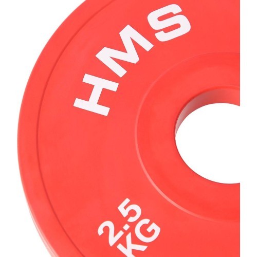 CBRS05  OLYMPIC BUMPER PLATE HMS - 2 x 2,5 kg