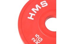 Олимпийский бамперный диск CBRS05 HMS - 2 х 2,5 кг