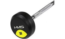 GSL-50 изогнутый гриф с резиновым покрытием HMS - 30 kg