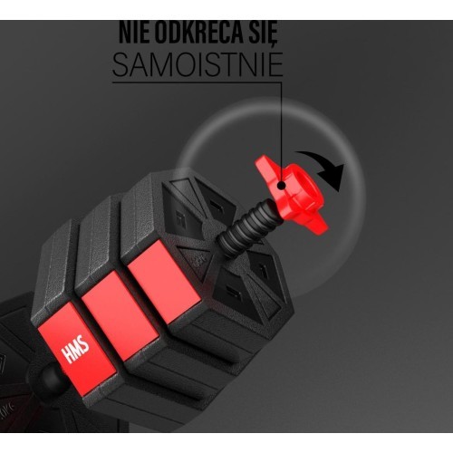 SGC20  BARBELL AND DUMBBELLS COMPOSITE HMS - 30 kg