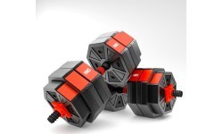 SGC20  BARBELL AND DUMBBELLS COMPOSITE HMS - 30 kg