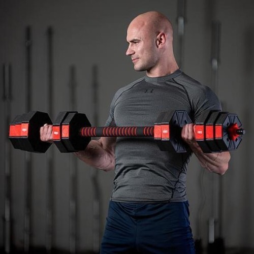 SGC20  BARBELL AND DUMBBELLS COMPOSITE HMS - 40 kg
