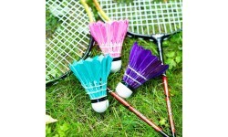 NBL6213 FEATHERS SHUTTLECOCKS MULTICOLOR 3 PCS. NILS