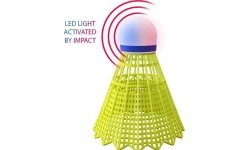 NBL6293 NYLON SHUTTLECOCKS LED MULTICOLOR PACK OF 3 NILS