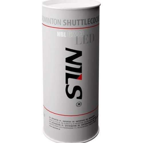 NBL6293 neilona LED badmintona volāniņi, daudzkrāsaini, 3 gab., NILS