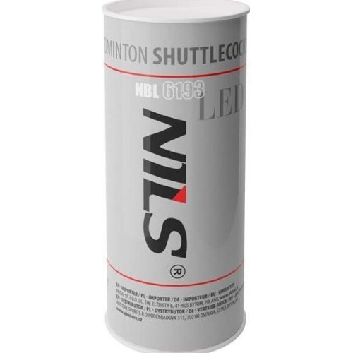 Nейлоновые воланы для бадминтона NBL6193 с LED, 3 шт., NILS