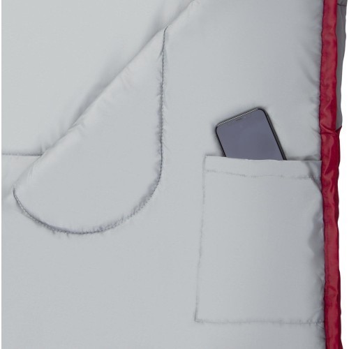 NC2008 MAROON-GREY SLEEPING BAG SIZE L NILS CAMP