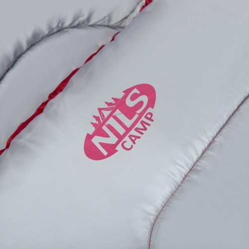 NC2008 MAROON-GREY SLEEPING BAG SIZE L NILS CAMP