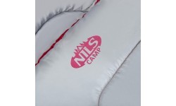 NC2008 MAROON-GREY SLEEPING BAG SIZE L NILS CAMP