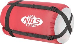 NC2008 MAROON-GREY SLEEPING BAG SIZE L NILS CAMP