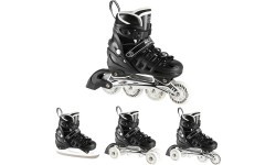 Skrituļslidas un slidas 4 vienā NILS EXTREME NH10905 - Melna