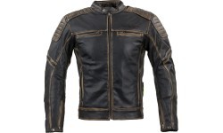 Leather Motorcycle Jacket W-TEC Mungelli - Vintage Brown