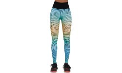 Женские спортивные легинсы Bas Black Wave 90 - Multi-Coloured