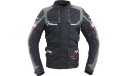 Motociklista jaka W-TEC Excellenta Evo Touring - Negaisa pelēks