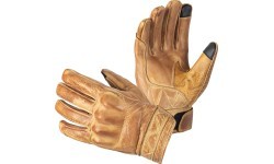 Leather Motorcycle Gloves B-STAR Chatanna - Vintage Brown
