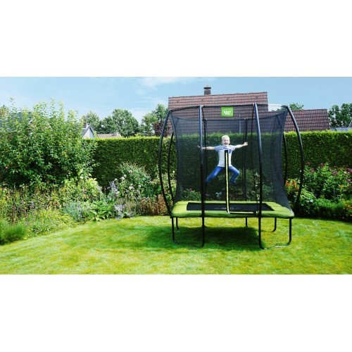 EXIT Silhouette trampoline 153x214cm - green