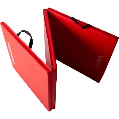 Folding Gymnastics Mat inSPORTline Trifold 180 x 60 x 3 cm - Red