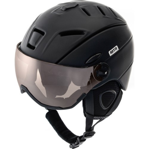 Ski helmet meteor holo - Black